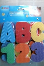 Verdes7627S Foam Letter Numbers, Colorful, FREE SHIPPING
