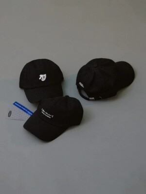 NewJeans x Hiroshi Fujiwara Coller Baseball Cap Black Ver. 2