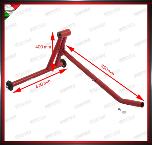 CAVALLLETTO ALZA MOTO POSTERIORE MONOBRACCIO CON PERNO DA 28.5 MM PER HONDA - Picture 4 of 5