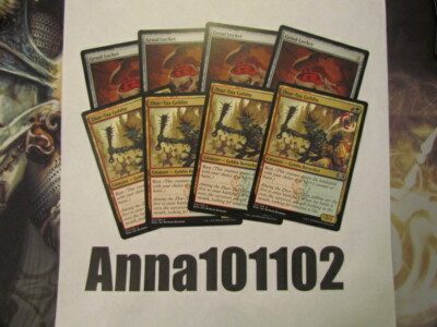 Ravnica Allegiance. Zhur Taa Goblin and Gruul Locket x4 