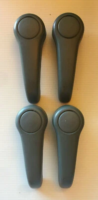 Lot de 4 poignee d'inclinaison de siege Clio 2 côtés gauche et droit gris moyen - Photo 1/2