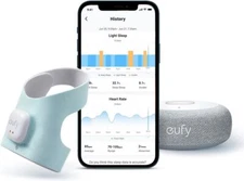 Eufy Baby Smart Sock S320 Smart Baby Monitor for Baby 24 Hours (E8340132)