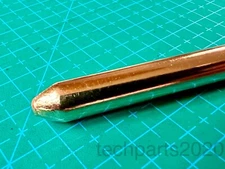 ATS Round Sintered Copper Heat Pipe for Heatsinks, 200mm Long x 8mm Diameter