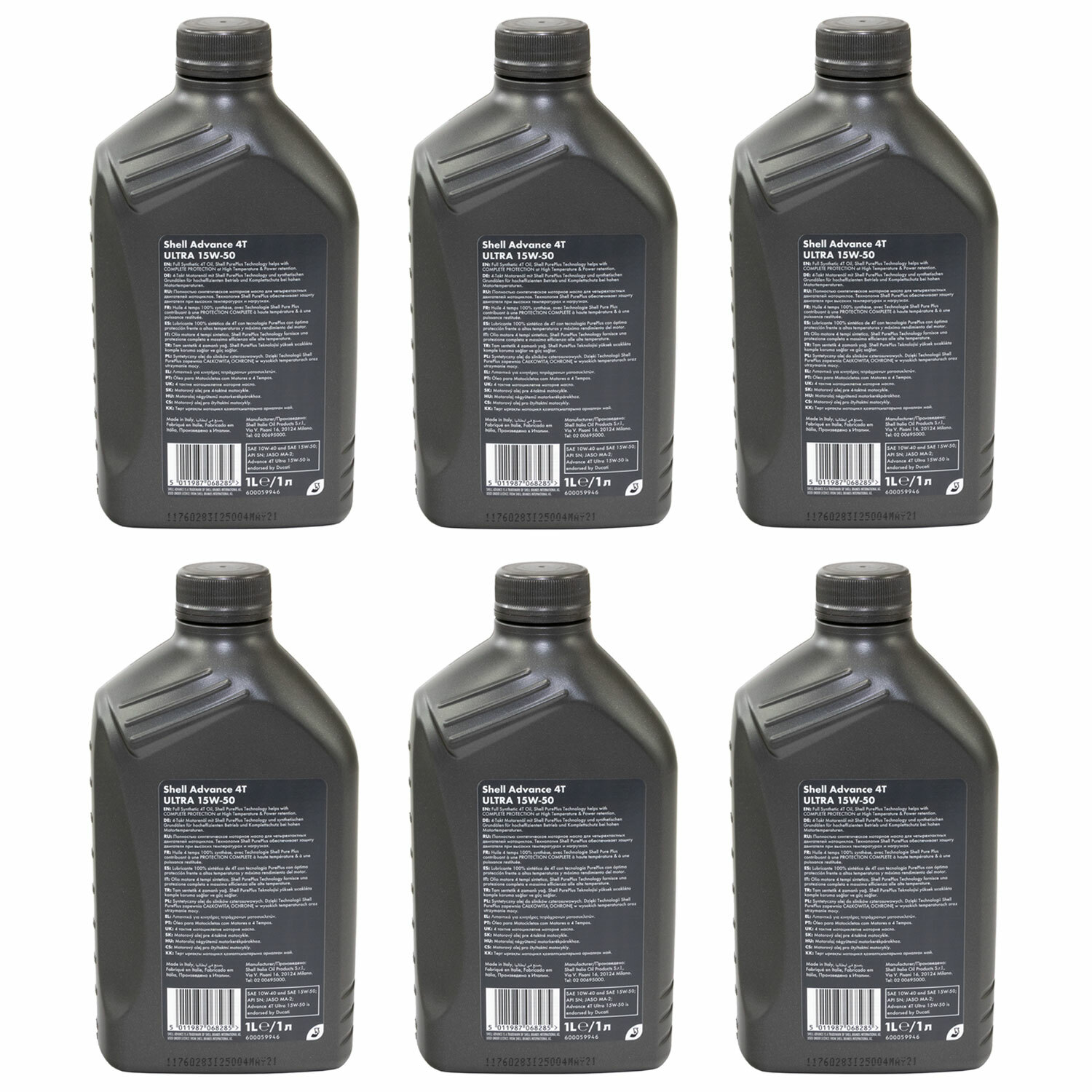Red Line Synthetic Motoröl 15W-50 – 1 Liter, Vollsynthetisch, Für Hochleistungsmotoren