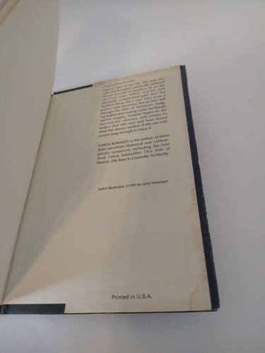 Walking after Midnight by Karen Robards (1995, Hardcover) Romantic Thriller - Picture 7 of 8