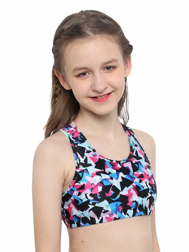 2PCS Kids Girls Sports Outfit Crop Tops Shorts Set Ballet Dance Gymnastics Wear - Picture 43 of 59