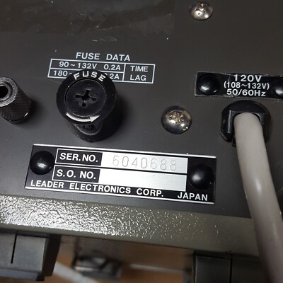 Leader Lag-120b Audio Frequency Generator 10hz - 1mhz for sale