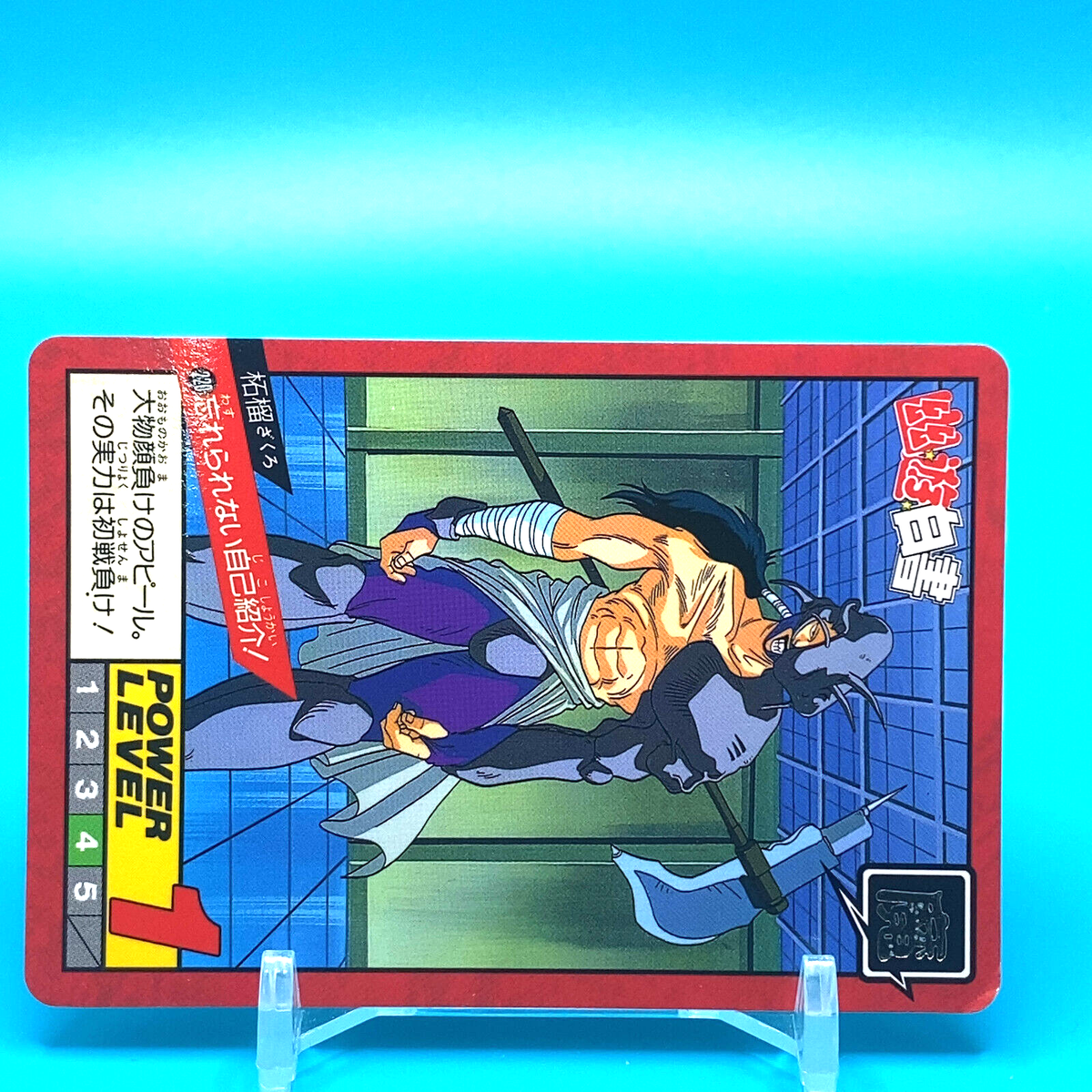 Yu Yu Hakusho トレーディングカード43枚セット Urameshi Team Yu Yu Hakusho Carddas Card No. 43 TCG 1993