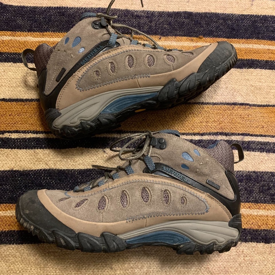 Merrell Ortholite Hiking Boots Air Cushion Chameleon ARC 2 Mid Brindle