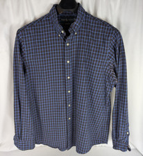 Ralph Lauren Shirt Men's Size XL Blue Multicolor Check Button-Down Custom Fit