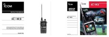 ICOM IC-R3 129 PAGE INSTRUCTION MANUAL SERVICE MANUAL BROCHURE