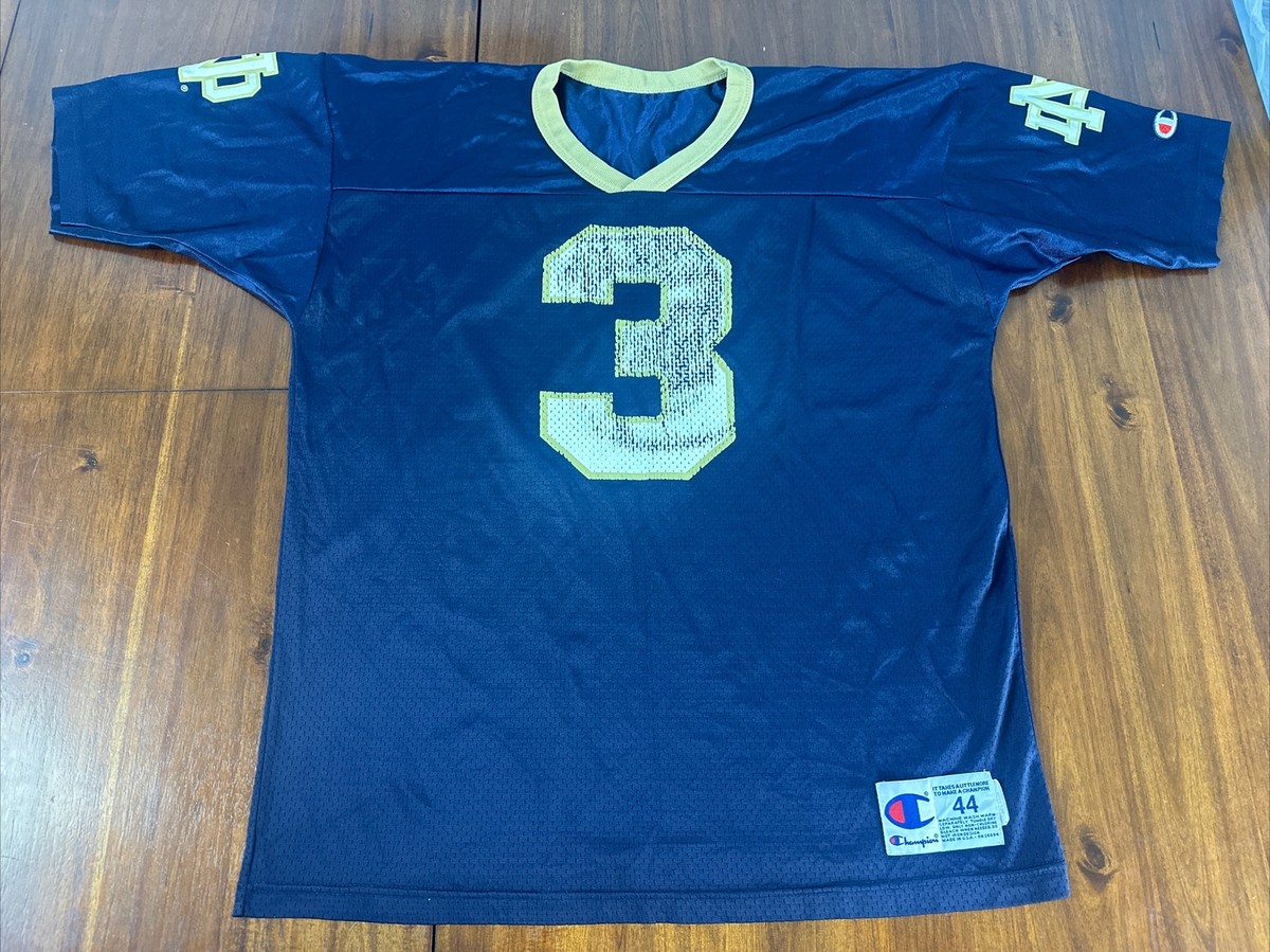 Joe Montana Notre Dame Fighting Irish Champion NCAA Jersey Size 44