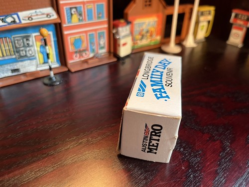 Corgi Austin Mini Metro Blue Boxed Longbridge Family Day Souvenir 1981 Die Cast - Picture 5 of 11