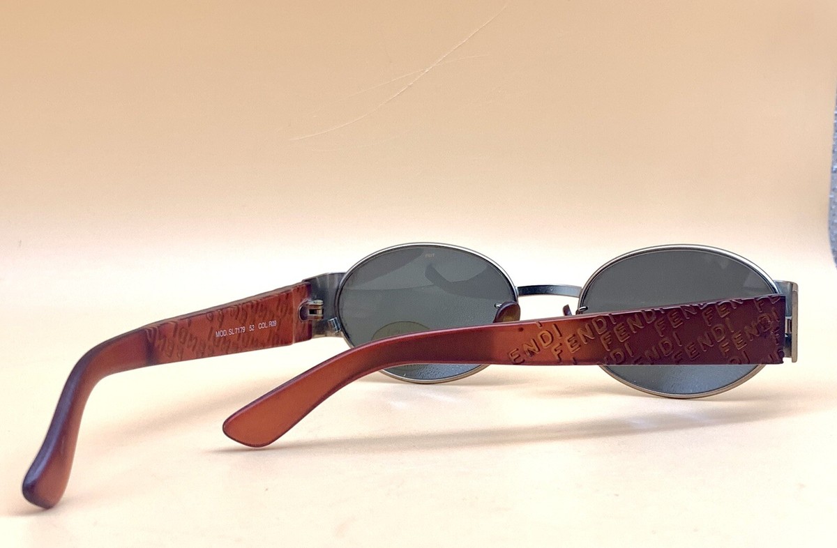 Vintage Fendi SL 7179 52 H16 Sunglasses Original 90s Italy
