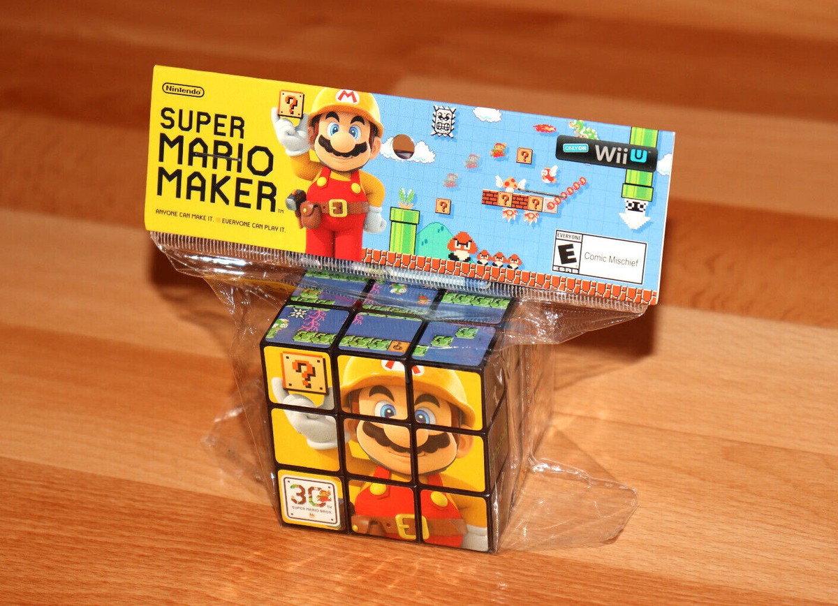 Super Mario Maker Super Mario Bros. 30th Rare Promo Rubiks