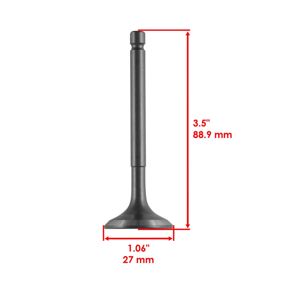 Válvula de escape para Yamaha TTR125 TTR125E TTR125L TTR125LE 2000 2001 2002-2020 Foto 2 de 4