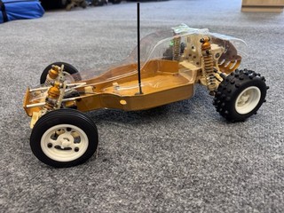 Team Associated 6010 RC10 A Stamp Gold Pan Chassis