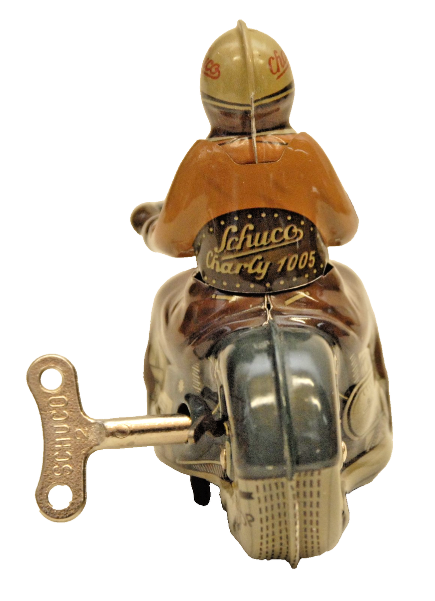 VINTAGE SCHUCO CHARLY 1005 WIND-UP MOTORCYCLE TOY ORIGINAL BOX | eBay