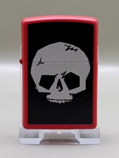 Image of Genuine ZIPPO Windproof Lighter (2016) SKULL (Unused, No Box)
