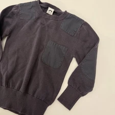 Appaman Boys Gray Sweater Patch Elbows Size 3t Fall Back To School