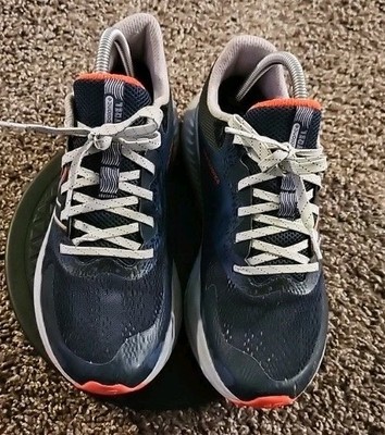 New Balance Womens Dynasoft Nitrel V5 Trail Running Shoes Navy Blue W 9.5 M 8 B