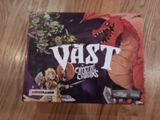 Vast: The Crystal Caverns Board Game 2nd Edition by Leder Games USED VG