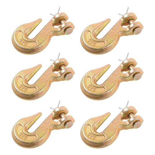 Confezione da 6 Ganci di Slip per Cavi 5/16" con Chiusura, Acciaio G70, Resistenza alla Rottura 18800lbs - Foto 6 di 20