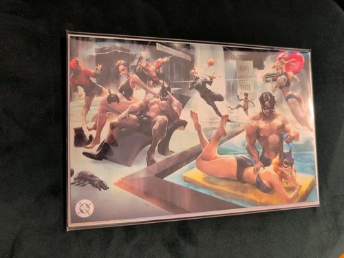 GNORTS SWIMSUIT SPECIAL #1 IVAN TAO EXCLUSIVE HARLEY QUINN BATGIRL