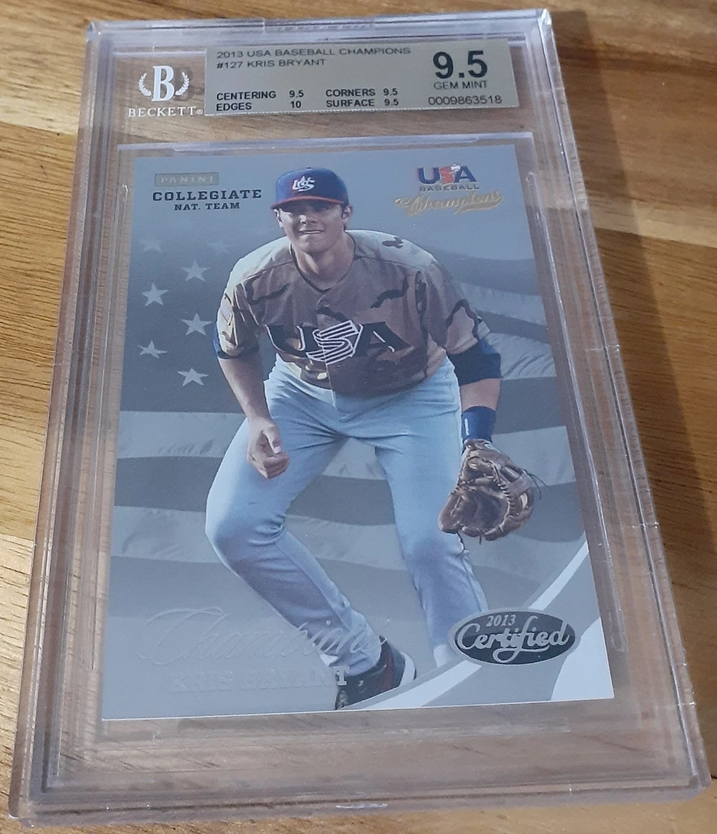 Panini Kris Bryant Baseball 2013 Season Sports Trading Cards