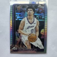 2025-26 Topps Chrome Walter Clayton Jr. #268 Prism Refractor Rookie Utah Jazz