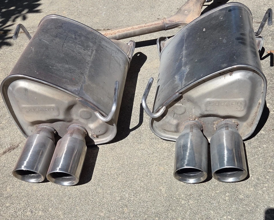 OEM Full Complete Exhaust Pipe System for 2015-2021 Subaru WRX - Image 3 of 4