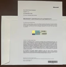 Microsoft SQL Server 2025 Standard 32 Core unlimited User CALs CoA