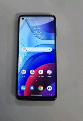 motorola moto g power 2021 unlocked Works Great Clean Esn Cracked Screen FREE SH