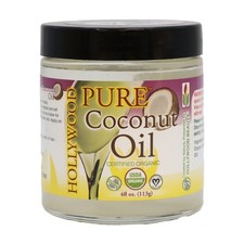 Hollywood Beauty Pure Coconut Oil 4 Oz Pack of 2