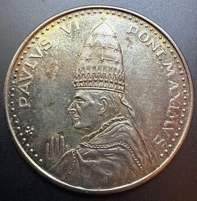 Rare Vatican Paul VI Jubilee Medal with Case Authentic