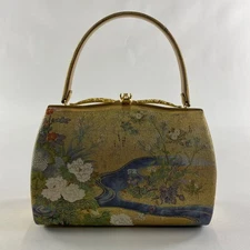 Good conditionJapanese style bag excellent quality formal flowers running water