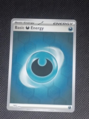 Basic Darkness Energy (Reverse Holo) 007 Common Shrouded Fable Pokemon Near Mint