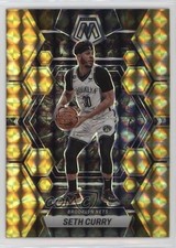 2022-23 Panini Mosaic Reactive Yellow Mosaic Prizm Seth Curry #150 15ej