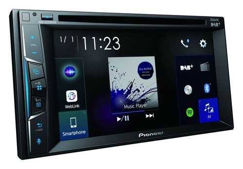 Pioneer Bluetooth 2DIN USB DVD DAB MP3 Autoradio für Hyundai H1 08-15 Aux-Eing. - Bild 5 von 8
