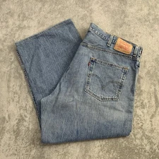 Vintage Levis 569 Jeans Men 44x26 Loose Straight Fit Blue Denim Y2K 2004 Relaxed