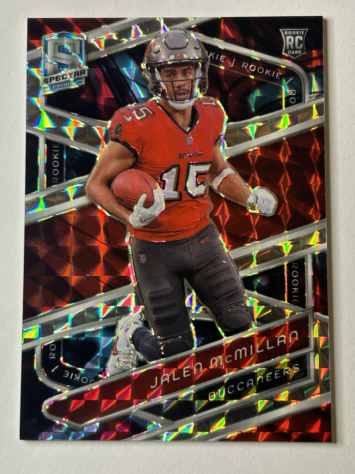 2024 Panini Spectra - Rookies Jalen McMillan #138 Interstellar Prizm /60 (RC)