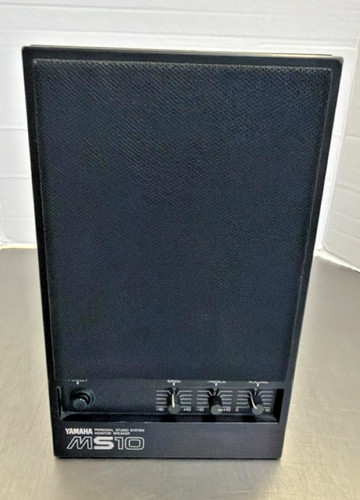 YAMAHA MS10 POWERED STUDIO MONITOR SINGLE SPEAKER.  TESTED, WORKING  (CJL000545)