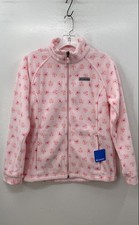 Columbia Youth Spring Floral Pink Fleece - Size L NWT