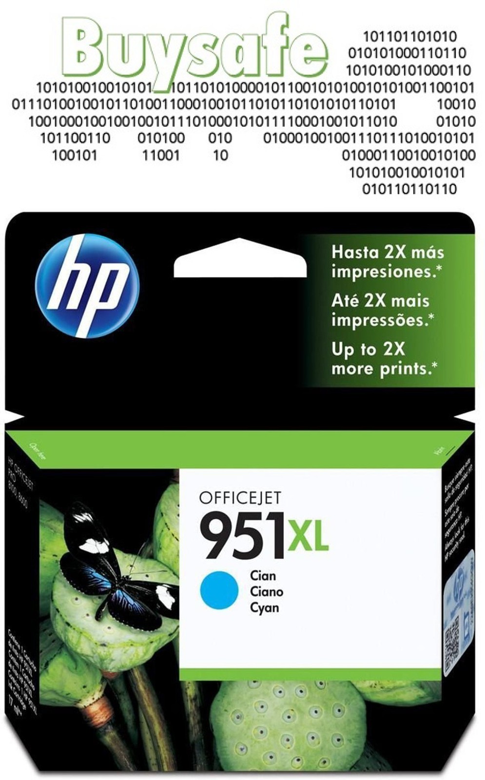 Genuine HP 951XL Cyan ink for HP Officejet Pro 8610 e-All-in-One Printer