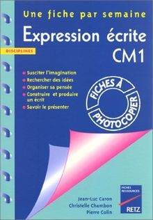 Expression écrite, CM1 von Caron, Jean-Luc, Chambon... | Buch | Zustand sehr gut