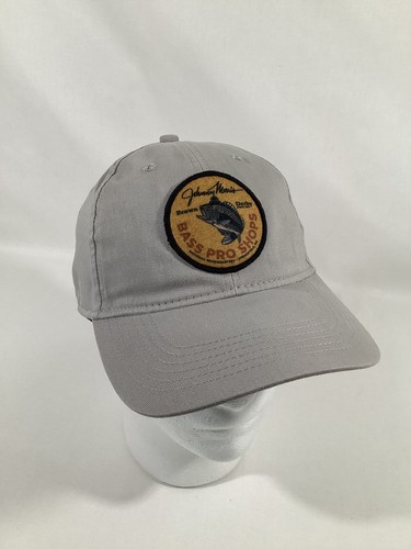 Bass Pro Shops Hat Cap Johnny Morris Brown Derby Adjustable “Gone Fishing” OSFM