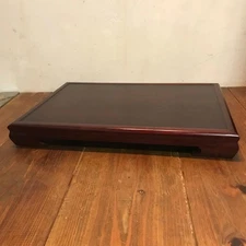 Wooden flower stand 48cm x 33cm x 5.8cm heavy decorative table