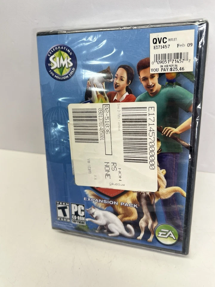 THE SIMS 2 - PETS Add-On Expansion Pack Pc DVD Rom NEW & SEALED Retro - Image 3 of 4