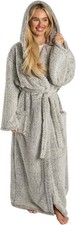 OHS Womens Dressing Gowns, Valentines Gifts for Her Super Soft Luxury Warm Full