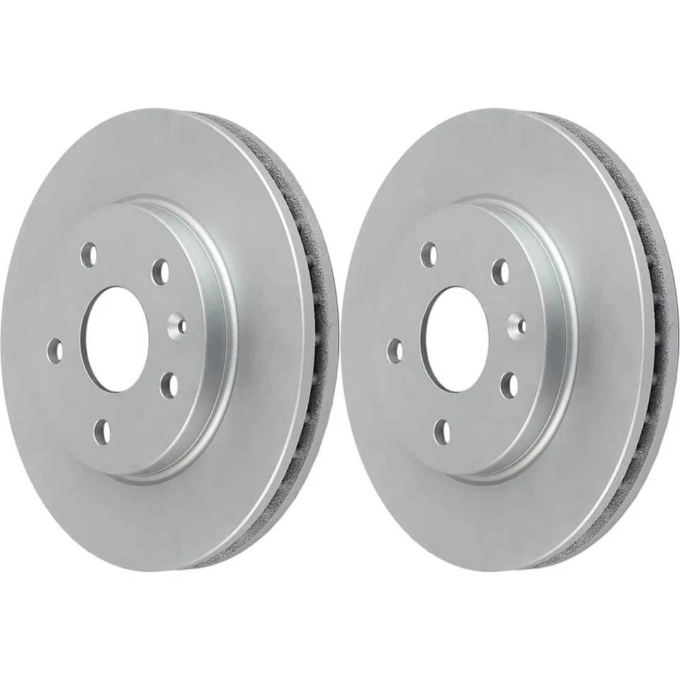 2 Front Brake Rotors for 2013 2014 2015 2016 Chevrolet Malibu_C - Image 2 of 3